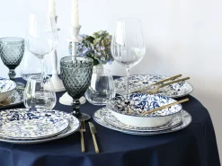 Creatable Geschirrset|Fresco - Tellerset 12-tlg - Blue