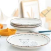 Creatable Geschirrset|Freunde des Waldes - Tellerset 4-tlg - Bunt