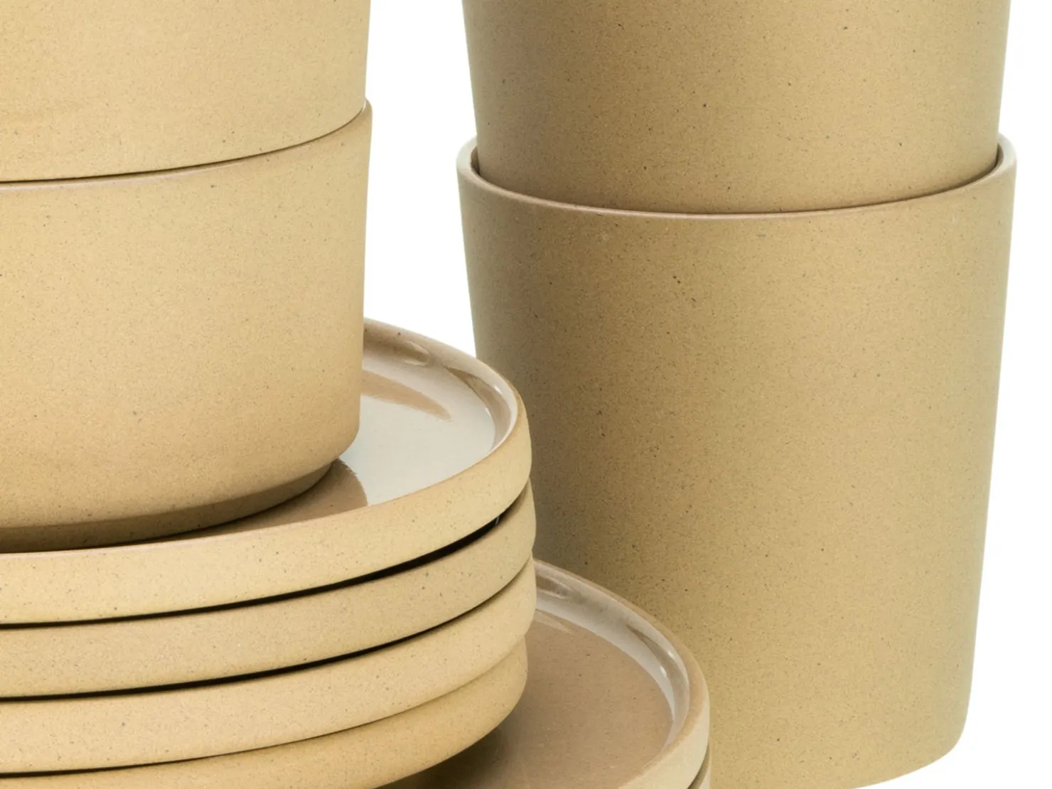 Creatable Geschirrset|Futuro - Kombiservice 16-tlg - Sand