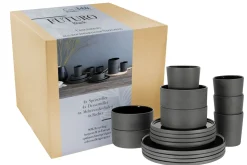 Creatable Geschirrset|Futuro - Kombiservice 16-tlg - Sand