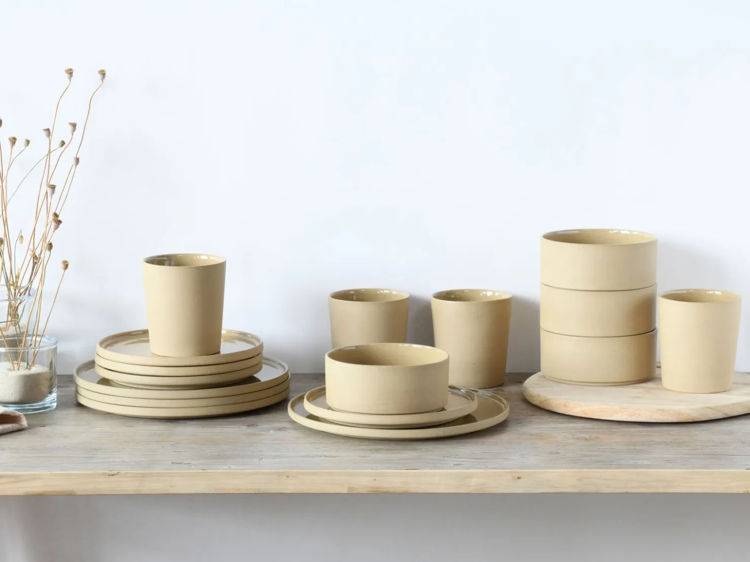 Creatable Geschirrset|Futuro - Kombiservice 16-tlg - Sand