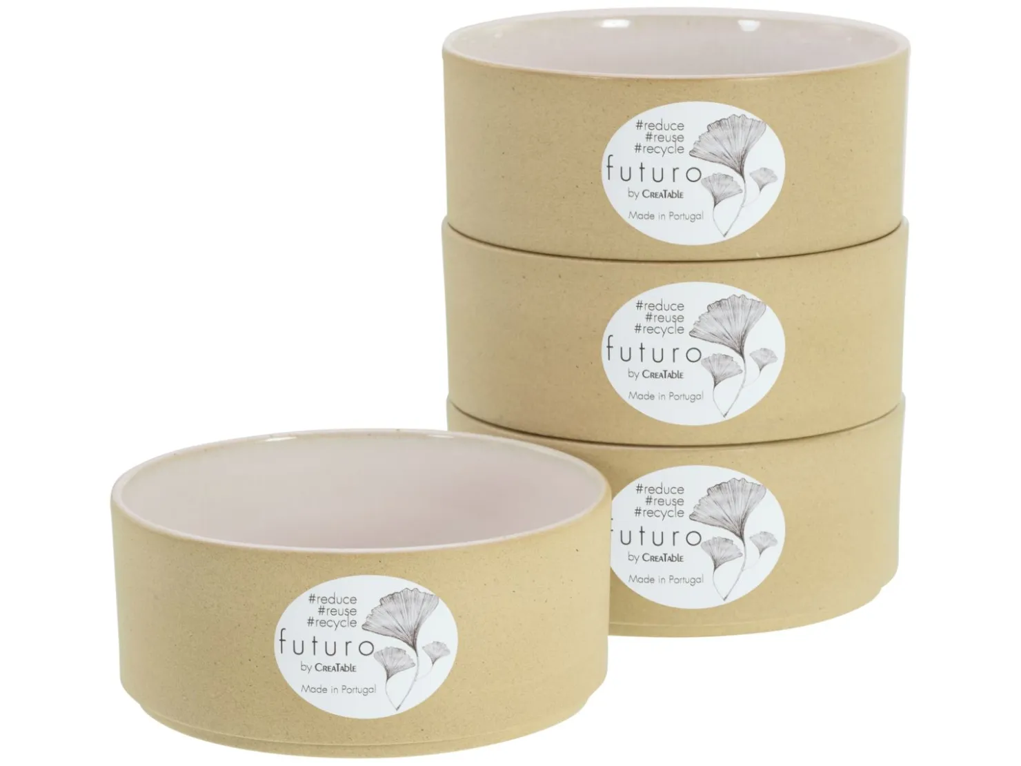Creatable Bowls & Schüsseln|Geschirrset|Futuro - Mehrzweckschale 4-tlg - Sand