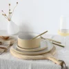 Creatable Geschirrset|Teller|Futuro - Speiseteller 4-tlg - Sand