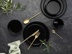 Creatable Geschirrset|Teller|Futuro - Speiseteller 4-tlg - Sand