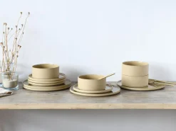 Creatable Geschirrset|Teller|Futuro - Tellerset 12-tlg - Sand
