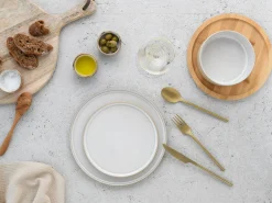Creatable Geschirrset|Teller|Futuro - Tellerset 12-tlg - Sand