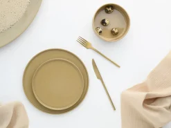 Creatable Geschirrset|Teller|Futuro - Tellerset 12-tlg - Sand