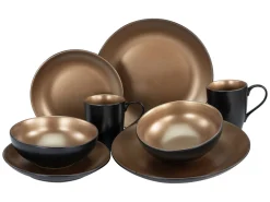 Creatable Geschirrset|Glamour Gold - Kombiservice 8-tlg - gold