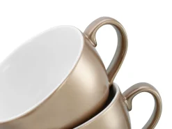 Creatable Geschirrset|Golden Days - Cappuccinoset 12-tlg - Weiss