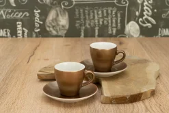 Creatable Geschirrset|Golden Days - Espressoset 4-tlg - Weiss