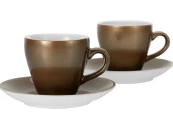 Creatable Geschirrset|Golden Days - Espressoset 4-tlg - Weiss