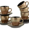 Creatable Geschirrset|Golden Days - Espressoset 12-tlg - Weiss