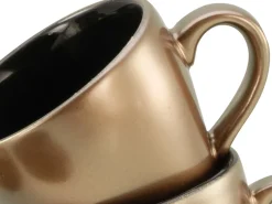 Creatable Geschirrset|Golden Days - Espressoset 12-tlg - Weiss