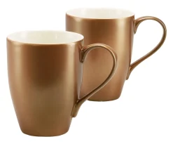 Creatable Becher & Tassen|Geschirrset|Golden Days - Kaffeebecher 2-tlg - Weiss