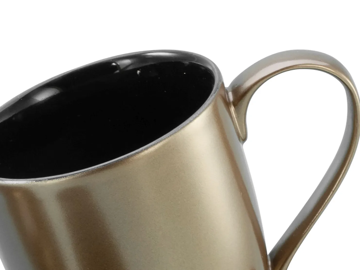 Creatable Becher & Tassen|Geschirrset|Golden Days - Kaffeebecher 6-tlg - Weiss