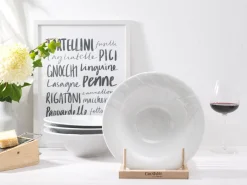 Creatable Pizza & Pasta|Geschirrset|Gourmet - Pastateller 4-tlg - Weiss