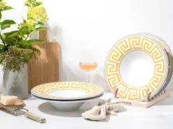 Creatable Pizza & Pasta|Geschirrset|Gourmet - Pastateller 4-tlg - Weiss