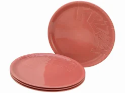 Creatable Pizza & Pasta|Geschirrset|Gourmet - Pizzateller 4-tlg - Weiss