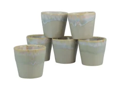 Creatable Becher & Tassen|Geschirrset|Grespresso - Espressotassen 6-tlg - Aqua