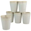Creatable Becher & Tassen|Geschirrset|Grespresso - Kaffeebecher 6-tlg - Aqua