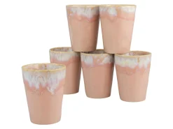 Creatable Becher & Tassen|Geschirrset|Grespresso - Kaffeebecher 6-tlg - Aqua