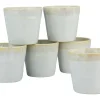 Creatable Becher & Tassen|Geschirrset|Grespresso - Lungobecher 6-tlg - Weiss