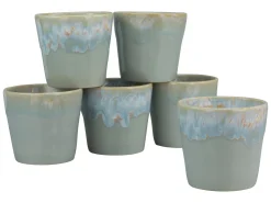 Creatable Becher & Tassen|Geschirrset|Grespresso - Lungobecher 6-tlg - Weiss
