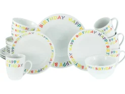 Creatable Geschirrset|Happy Birthday - Kombiservice 20-tlg - Happy Birthday