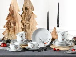 Creatable Geschirrset|Hirsch - Kaffeeservice - Weiss