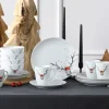 Creatable Geschirrset|Hirsch - Kombiservice - Weiss