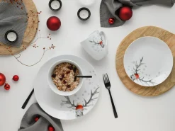 Creatable Geschirrset|Hirsch - Kombiservice - Weiss