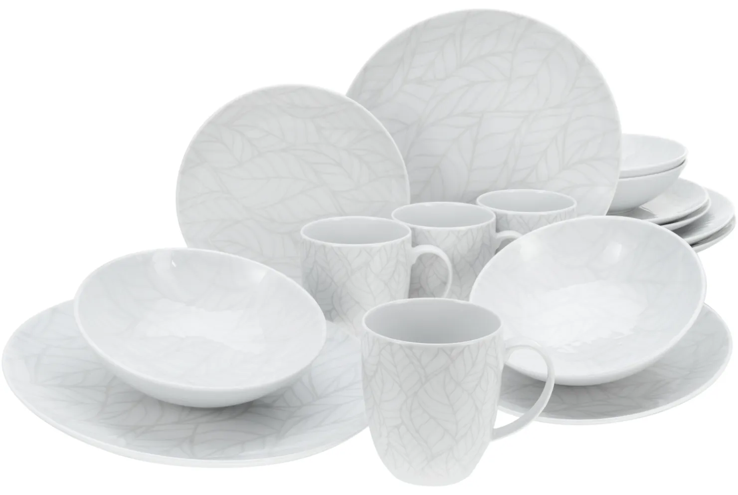 Creatable Geschirrset|Home - Kombiservice 16-tlg - Shabby Chic