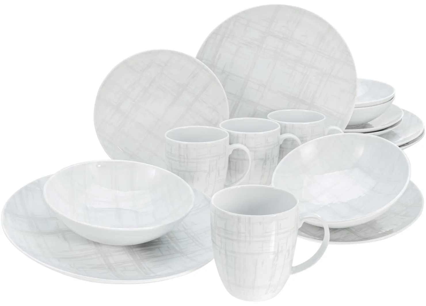 Creatable Geschirrset|Home - Kombiservice 16-tlg - Shabby Chic