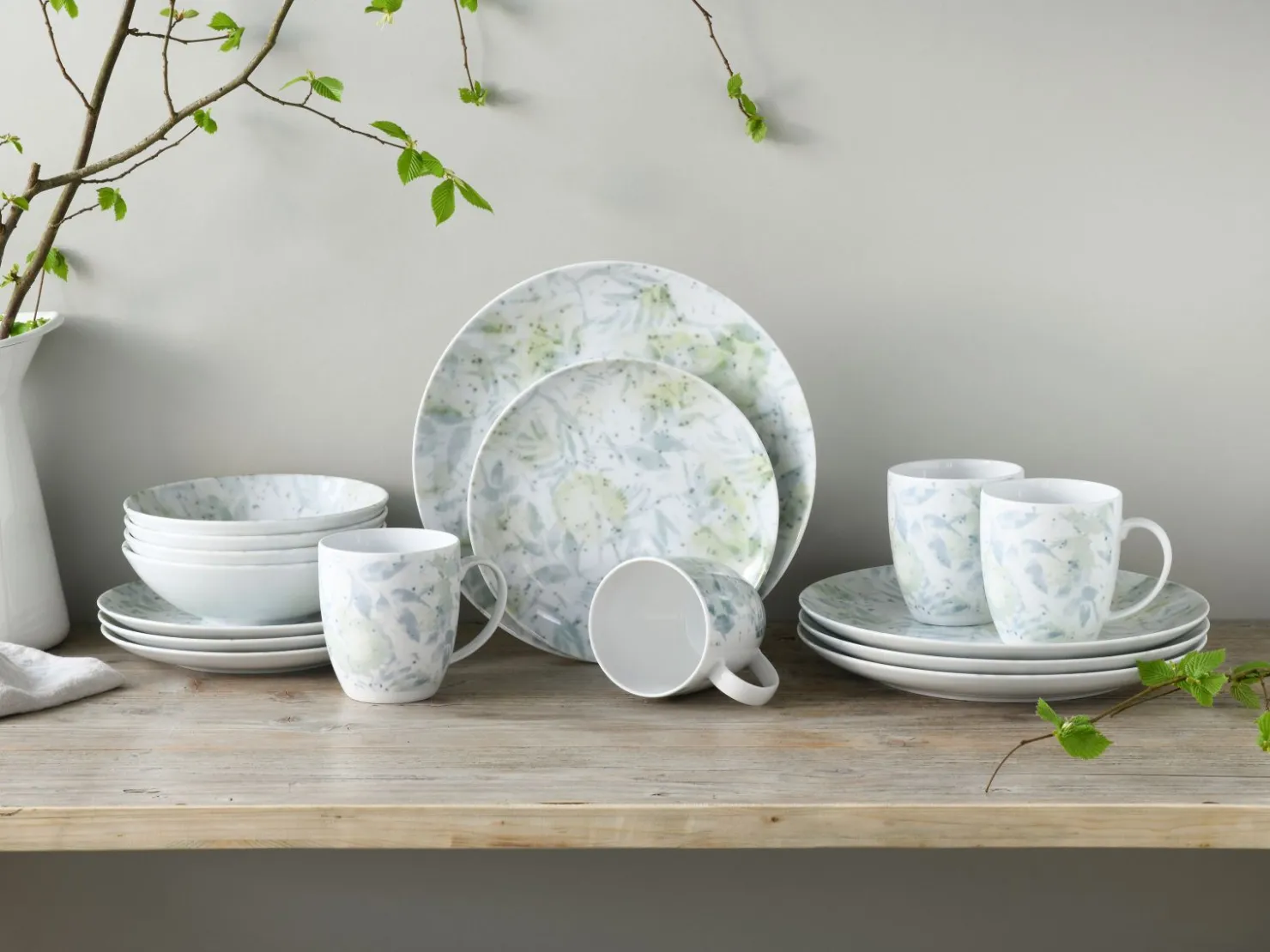 Creatable Geschirrset|Home - Kombiservice 16-tlg - Shabby Chic