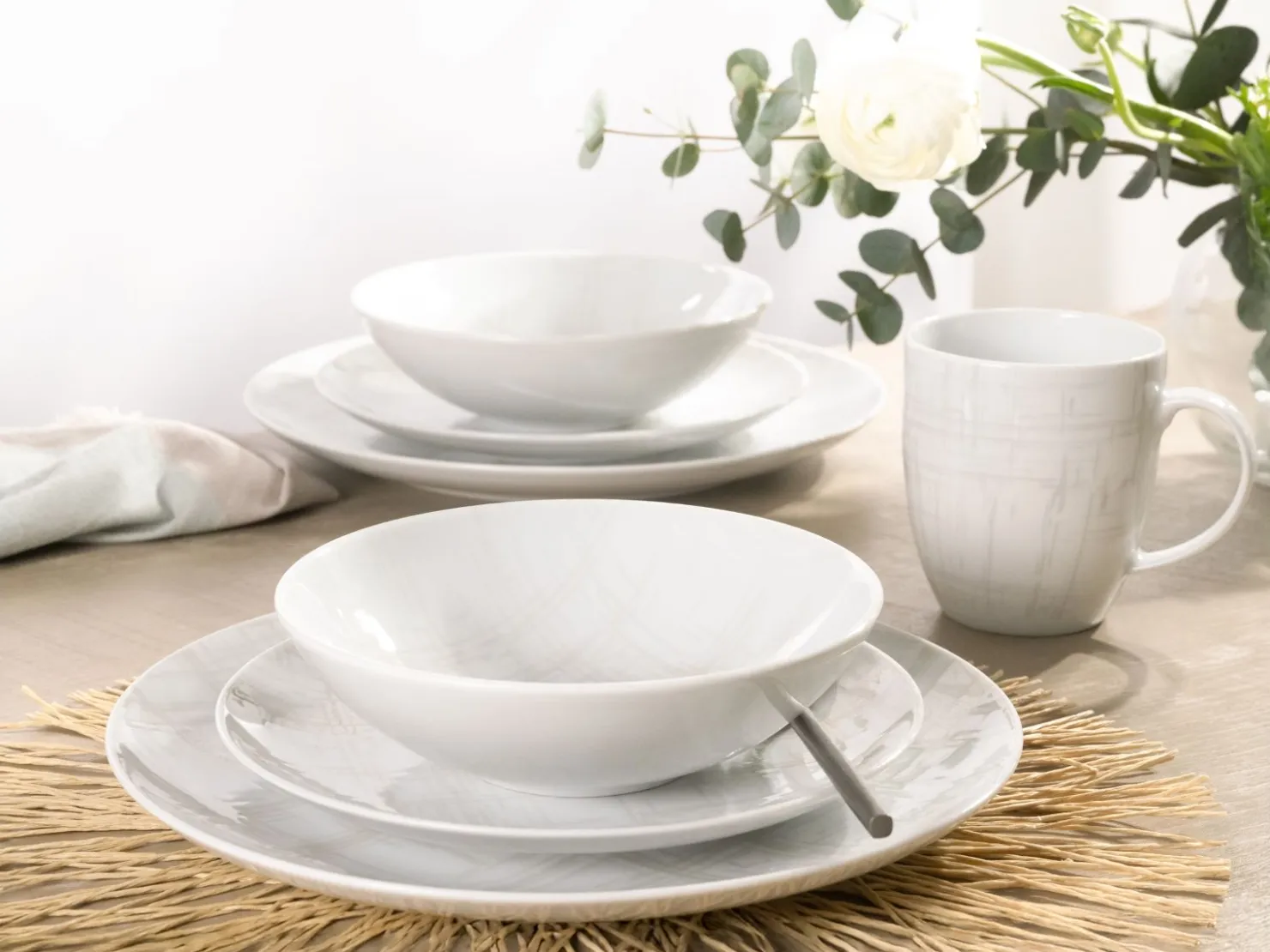 Creatable Geschirrset|Home - Kombiservice 16-tlg - Shabby Chic
