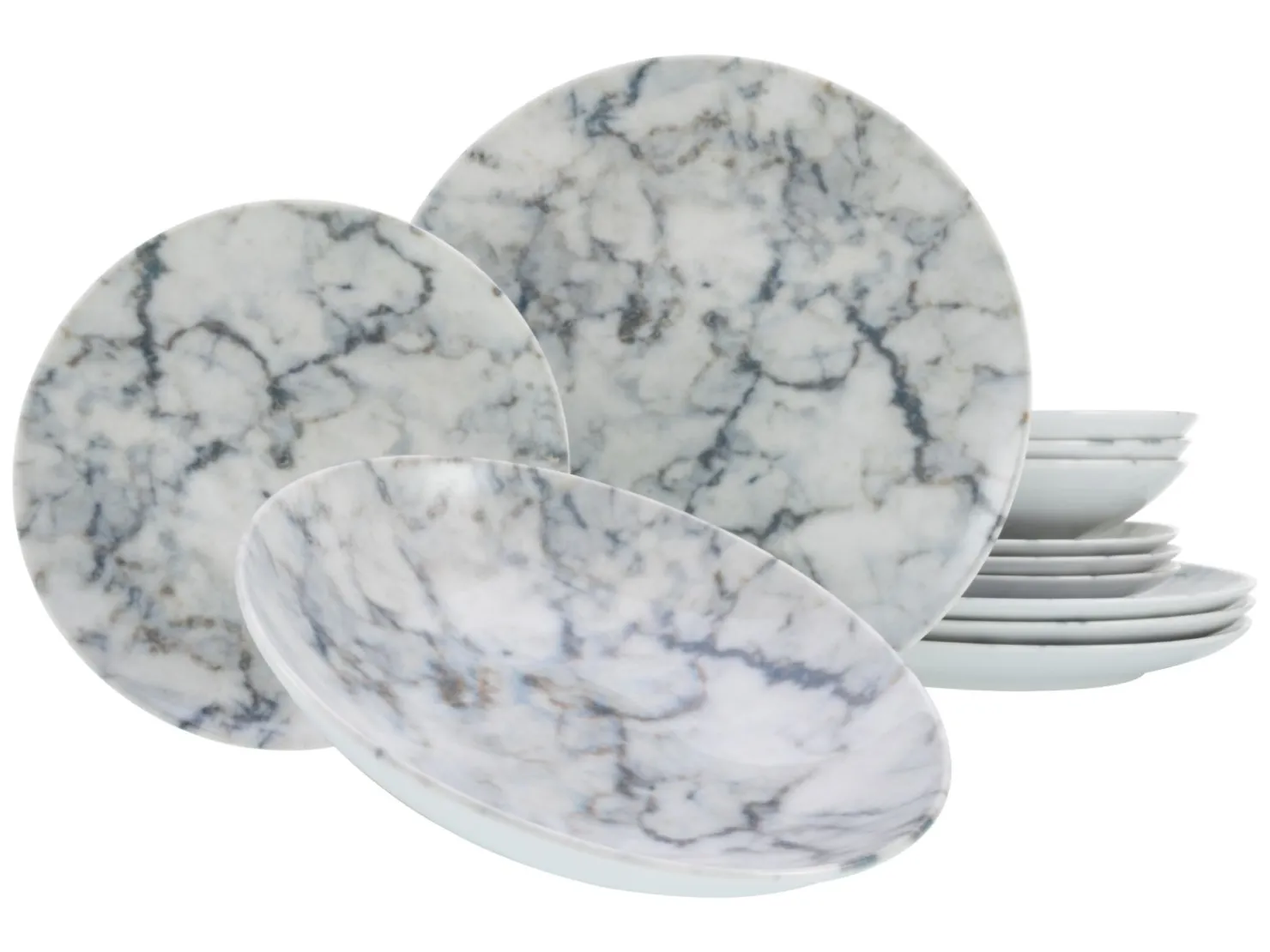 Creatable Geschirrset|Home - Tellerset 12-tlg - Shabby Chic