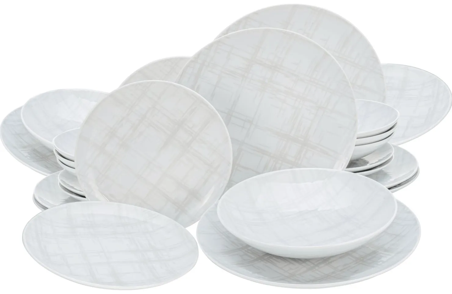 Creatable Geschirrset|Home - Tellerset 24-tlg - Shabby Chic