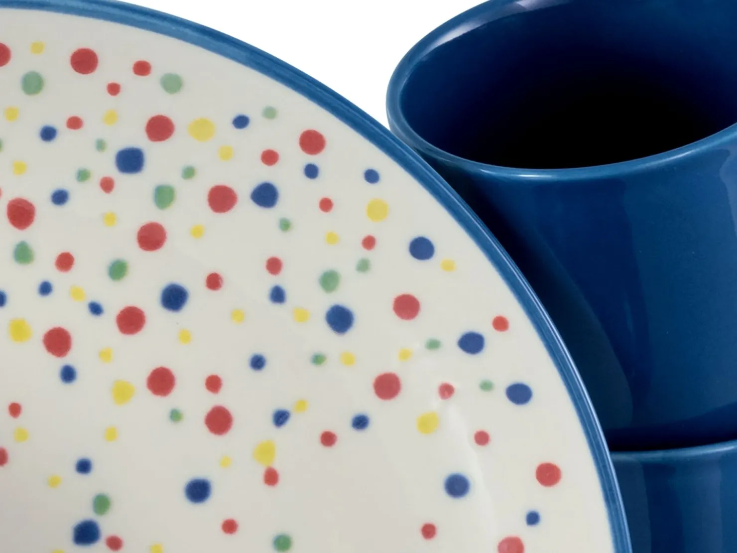 Creatable Geschirrset|Joy - Kombiservice 16-tlg - Blau