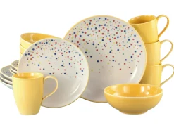 Creatable Geschirrset|Joy - Kombiservice 16-tlg - Blau