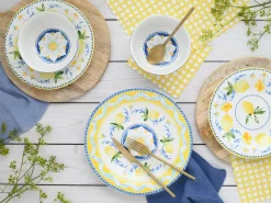 Creatable Geschirrset|Lemona - Tellerset 12-tlg - bunt