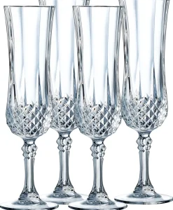 Creatable Sonstiges|Longchamp Eclat - Sektkelch 4-tlg - Transparent