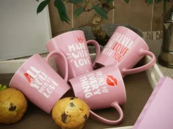 Creatable Becher & Tassen|Love Collection - Kaffeebecher 4-tlg - rosa