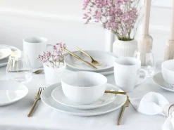 Creatable Geschirrset|Luna Color Line - Kombiservice 16-tlg, Luna - Kombiservice 16-tlg - Weiss