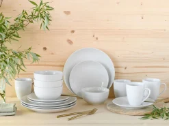 Creatable Geschirrset|Luna Color Line - Kombiservice 16-tlg, Luna - Kombiservice 16-tlg - Weiss