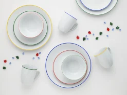 Creatable Geschirrset|Luna Color Line - Kombiservice 16-tlg, Luna - Kombiservice 16-tlg - Weiss