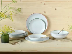 Creatable Geschirrset|Teller|Luna Color Line - Tellerset 12-tlg - Color Line