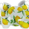 Creatable Geschirrset|Luna - Frühstücksset 18-tlg - Limoncello