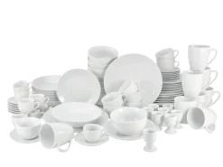 Creatable Geschirrset|Luna - Kombiservice 80-tlg - Weiss