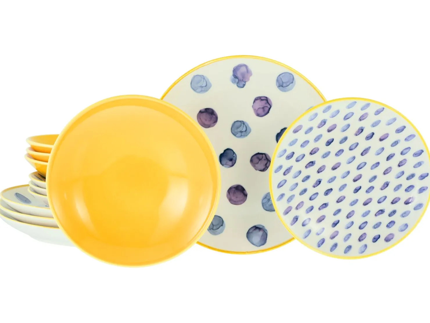 Creatable Geschirrset|Teller|Maisie - Tellerset 12-tlg - Blau