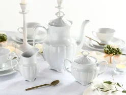 Creatable Geschirrset|Maria Theresia - Kaffeegarnitur 3-tlg - Weiss